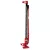 Oszlopos emelő, Strend Pro J60, piros/fekete, kézi, emelési magasság 125–1330 mm, 3000 kg teherbírás, lépésköz 2,1 cm