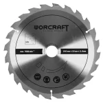 Elektromos körfűrész, Worcraft TS-2000A, asztali, 2000 W, 240 V / 50 Hz, 250 mm tárcsa, 5000 fordulat/perc, 0-45° állítható, túlterhelés-védelem, 2 db ajándék fűrészlap