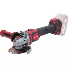   Sarokcsiszoló Worcraft CAG-S20LiBE-125, 125 mm, fordulatszám-szabályozással, 20V Li-ion, szénkefe né