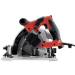 Merülőfűrész, Worcraft TS12-165, 1200 W, 165 mm tárcsa, 54 mm vágásmélység, állítható mélység és szög, 2 x 70 cm vezetősínnel