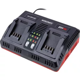    Worcraft CLC-20V-4.5D ShareSYS töltő, S20Li sorozat, 2 db akkumulátor, gyorstöltő