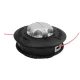 Bozótvágó damilfej, Strend Pro Silon bozótvágókhoz, fekete/ezüst, alumínium test, műanyag ház, profi pótfej damilhoz (1130902)