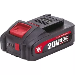  Akkumulátor Worcraft CLB-20V-4.0S ShareSYS, 4000 mAh, S20Li, gyorstöltéssel, Powerbank funkcióval