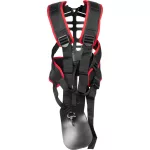 Bozótvágó heveder, Strend Pro Premium TW009-W, fekete, kétvállas