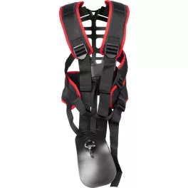   Bozótvágó heveder, Strend Pro Premium TW009-W, fekete, kétvállas