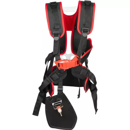 Bozótvágó heveder, Strend Pro Premium TW010-W, fekete, kétvállas