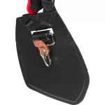 Bozótvágó heveder, Strend Pro Premium TW010-W, fekete, kétvállas