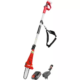   Fűrész Worcraft CPS-S20Li ShareSYS, 20V Li-Ion, magassági ágvágó, 8" OREGON láncvezető, teleszkópos