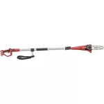 Akkumulátoros ágvágó láncfűrész, Worcraft CPS-S20Li ShareSYS, piros, 2-4 Ah 20V Li-Ion, vezetősín: 24 cm, 5 m/s láncsebesség, teleszkópos nyél, akkumulátor és töltő nélkül
