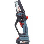 Fűrész Worcraft Home CHS-S20LiCM ShareSYS, 20V Li-ion, 4" lánc, BRUSH, mini láncfűrész, SZETT koffer