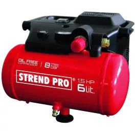 Kompresszor Strend Pro BOF1506, olajmentes, 1,1 kW, 6 lit.