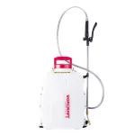Akkumulátoros permetező, Worcraft CBS-S20Li ShareSYS, 12 liter, fehér, teleszkópos szórókarral, LED töltöttségjelzős, háti hevederes
