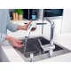 Ablakporszívó, Leifheit Nemo 51030, fehér/türkiz, IPX7 vízálló, beépített víztartály, könnyű, ergonomikus, csík- és foltmentes tisztítás