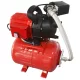 Házi vízmű, Strend Pro Garden, piros/fekete, 1000 W, tartály: 24 l, maximális átfolyás: 3500 l/óra, festett acél, tiszta vízhez és esővízhez