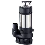 Elektromos búvárszivattyú, Strend Pro Garden SCV750, fekete/ezüst, 750 W, 6 m kábel, maximális emelőmagasság: 10 m, 300 l/perc, IPX8, szennyvízhez