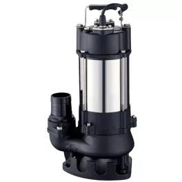   Elektromos búvárszivattyú, Strend Pro Garden SCV750, fekete/ezüst, 750 W, 6 m kábel, maximális emelőmagasság: 10 m, 300 l/perc, IPX8, szennyvízhez