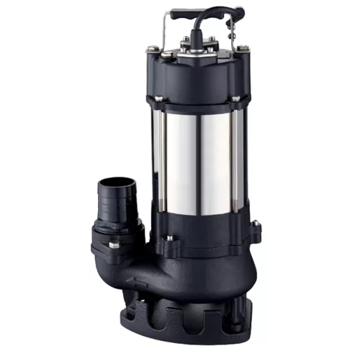 Elektromos búvárszivattyú, Strend Pro Garden SCV750, fekete/ezüst, 750 W, 6 m kábel, maximális emelőmagasság: 10 m, 300 l/perc, IPX8, szennyvízhez