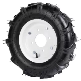   Kapálógép kerék, Worcraft WPLM112 benzinmotoros kapálógéphez, 1 pár, 7,5 cm széles, 32 cm átmérő, felfújható