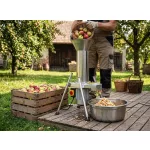 Daráló Strend Pro EFC-1, gyümölcshöz, almához, 1100 W, 15 liter, 400 kg/óra, 55x55x104 cm