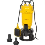 Elektromos búvárszivattyú, Strend Pro WQXD750 JYE, 750 W, 8 m kábel, maximális emelőmagasság: 16 m, 267 l/perc, IPX8, szennyvízhez, késes
