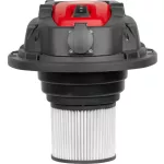 Ipari száraz-nedves porszívó, Strend Pro MWD206S, ezüst/fekete, 1200 W, tartály: 30 l, HEPA szűrő, rozsdamentes acél tartály