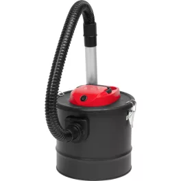   Elektromos hamuporszívó, Strend Pro MAC185A, fekete, 800 W, tartály: 12 l, HEPA szűrő, hideg hamuhoz, festett acél tartály