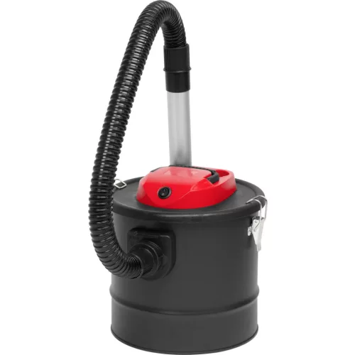 Elektromos hamuporszívó, Strend Pro MAC185A, fekete, 800 W, tartály: 12 l, HEPA szűrő, hideg hamuhoz, festett acél tartály