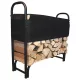 Fatároló, Strend Pro, Homefire LR800, 39,3 x 126,2 x 118 cm, kályhához és kandallóhoz, PE ponyva, 38 mm csőszerkezet