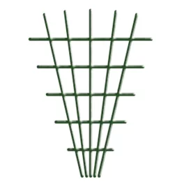   Futtatórács, Strend Pro Garden MEV5, zöld, 145 x 5 x 75 cm, 4/4,7 mm, V-alakú, porszórt acél, beltéri és kültéri használatra