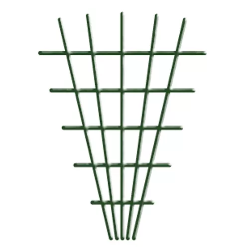 Futtatórács, Strend Pro Garden MEV5, zöld, 145 x 5 x 75 cm, 4/4,7 mm, V-alakú, porszórt acél, beltéri és kültéri használatra