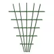 Futtatórács, Strend Pro Garden MEV5, zöld, 145 x 5 x 75 cm, 4/4,7 mm, V-alakú, porszórt acél, beltéri és kültéri használatra