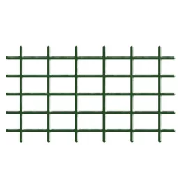   Futtatórács, Strend Pro Garden MEK6, zöld, 145 x 42,5 cm, szögletes, 4/4,7 mm, PVC bevonatú acél, beltéri és kültéri használatra