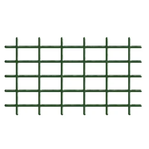 Futtatórács, Strend Pro Garden MEK6, zöld, 145 x 42,5 cm, szögletes, 4/4,7 mm, PVC bevonatú acél, beltéri és kültéri használatra