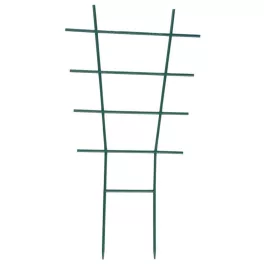   Rács Strend Pro GreenGarden, virág- és növénytámasztó, kerti, zöld, PP, 2 db-os csomag