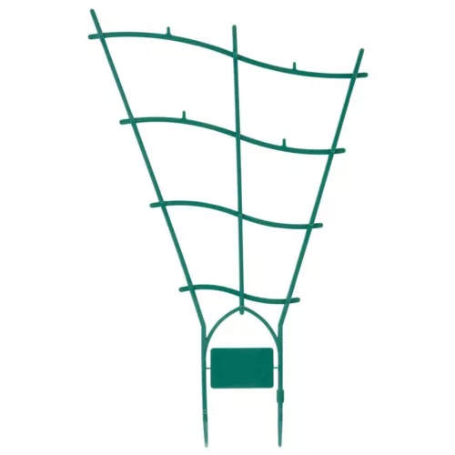 Rács Strend Pro GreenGarden, virág- és növénytámasztó, kerti, zöld, PP, 3 db-os csomag