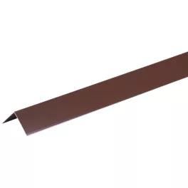   Profil Strend Pro, alumínium, 1500x40x0,8 mm, barna, 0,8 mm, sarok