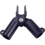 Csatlakozó Strend Pro, műanyag, A típusú csatlakozó kerti támasztórudakhoz, 8 mm, 4 db-os csomag