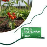 Rúd GS2 2000/7 mm, spirális, drót, zöld, növény- és paradicsomtámasztó