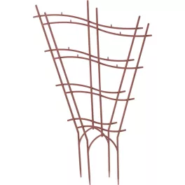   Tartó Strend Pro L-712-1, csomag 2 db, ABS, virágtámasztó állvány, 460x285 mm