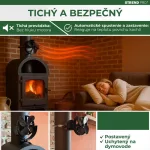 Strend Pro kandalló ventilátor, 4 lapátos, hőmeghajtású