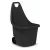 Kétkerekű kocsi, Strend Pro Garden Blumax Caddy, 60 l, fekete, 50 x 60 x 84 cm, újrahasznosított műanyag, időjárásálló, max. 40 kg teherbírás, kerti hulladékhoz