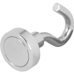 Mágnes Strend Pro, extra erős, akasztóval, 16 mm, max. 6 kg, csomag 4 db