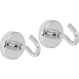   Mágnes Strend Pro, extra erős, akasztóval, 32 mm, max. 28 kg, csomag 2 db