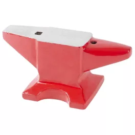   Üllő, Strend Pro Cork CA609, piros, 50 kg, öntöttvas, lapos ütőfelület, kúpos szarv és keskenyedő szarv