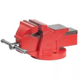   Asztali lakatos satu, Strend Pro Cork BV0110, piros, maximum 150 mm, lakatos kivitel, orsós, asztalra szerelhető, üllővel