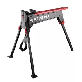   Asztal Strend Pro Premium WB955, max. 300 kg, munka tartó, multifunkciós összecsukható háromlábú áll