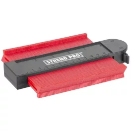   Alakrajzoló sablon Strend Pro DG681, 125x130 mm, mintazárral és mágnessel
