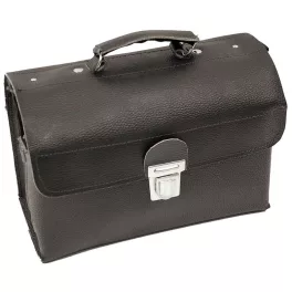   Szerszámos táska, Mosko BE-30 K, 31 x 22 x 15 cm, fekete, bőr, villanyszerelő