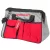 Szerszámos táska, Worcraft WTFTB-03 ShareSYS, 40 x 20,5 x 31 cm, szürke/piros, 600D nejlon, 12 kg teherbírás, gépekhez és szerszámokhoz
