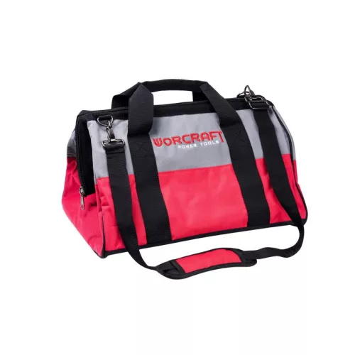 Szerszámos táska, Worcraft WTFTB-01 ShareSYS, 34 x 46 x 25 cm, piros/szürke, gépekhez és szerszámokhoz